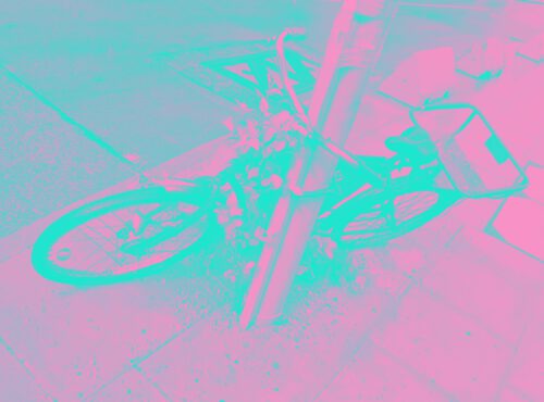 Leon62 - Nature Wins - Digital Image: "Bicycle"