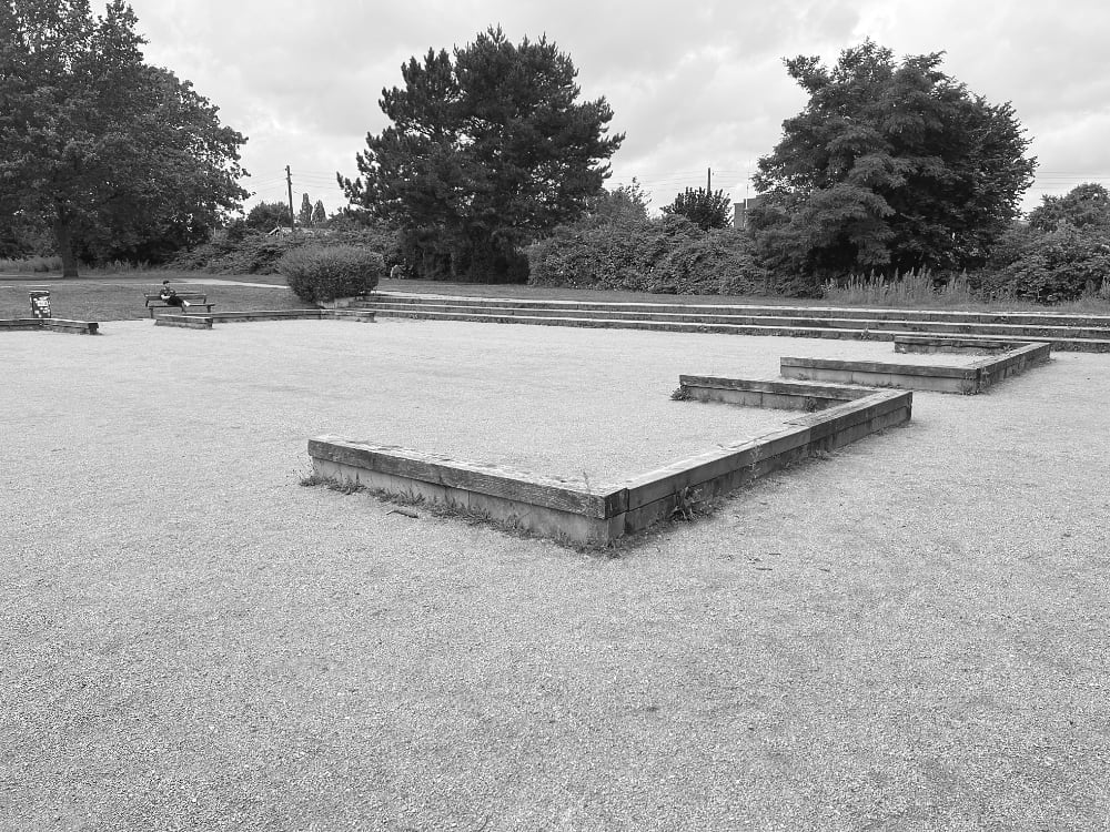 Bouleplatz (Pétanque) an der Hagenbeckstraße, Hamburg