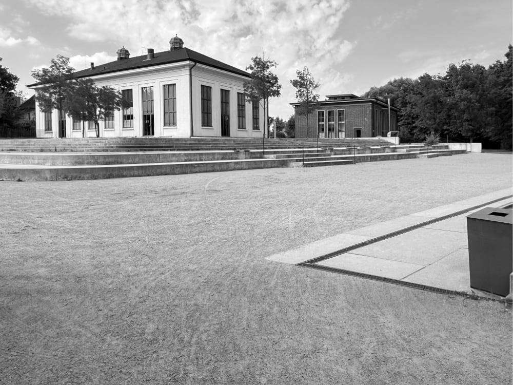 Boulefläche Wasserwerk, Wilhelmburg. Turnierfläche.