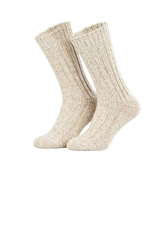 Hamburg2go Shop: Warme Wintersocken, natur