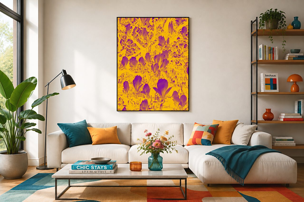 Hamburg2go, Art Store. Leon62 Violet Magnolia