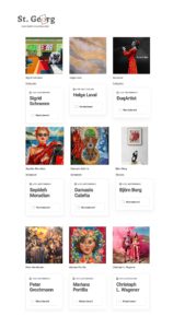 St. Georg - Bunte Kunstgalerie 09/26